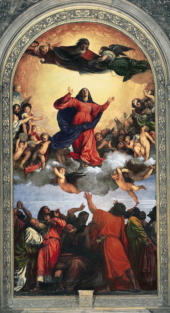 Maria Tenhemelognaming di Tiziano 