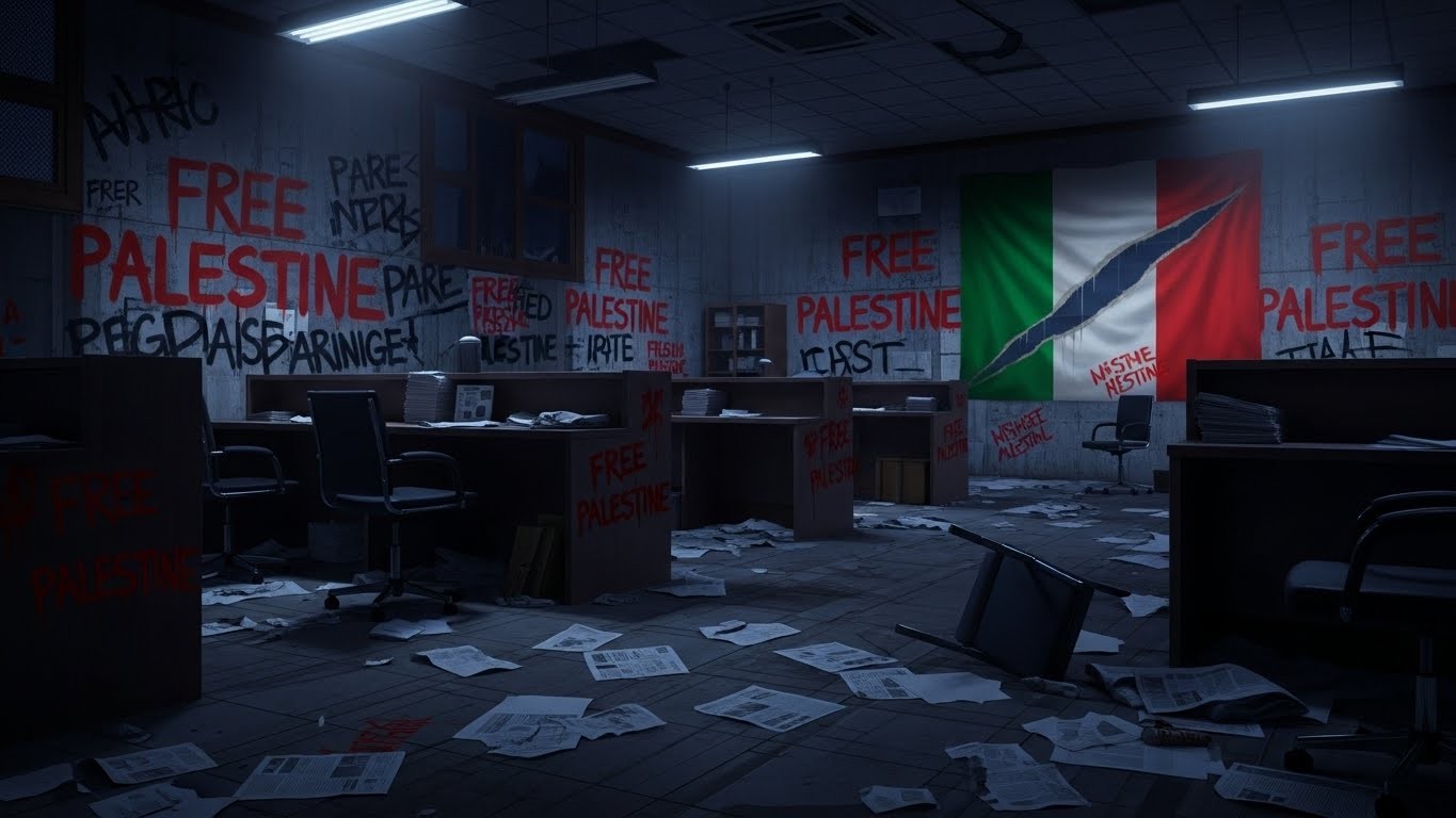 Vandalismo a Torino: tutta l'Italia difende la libertà di stampa