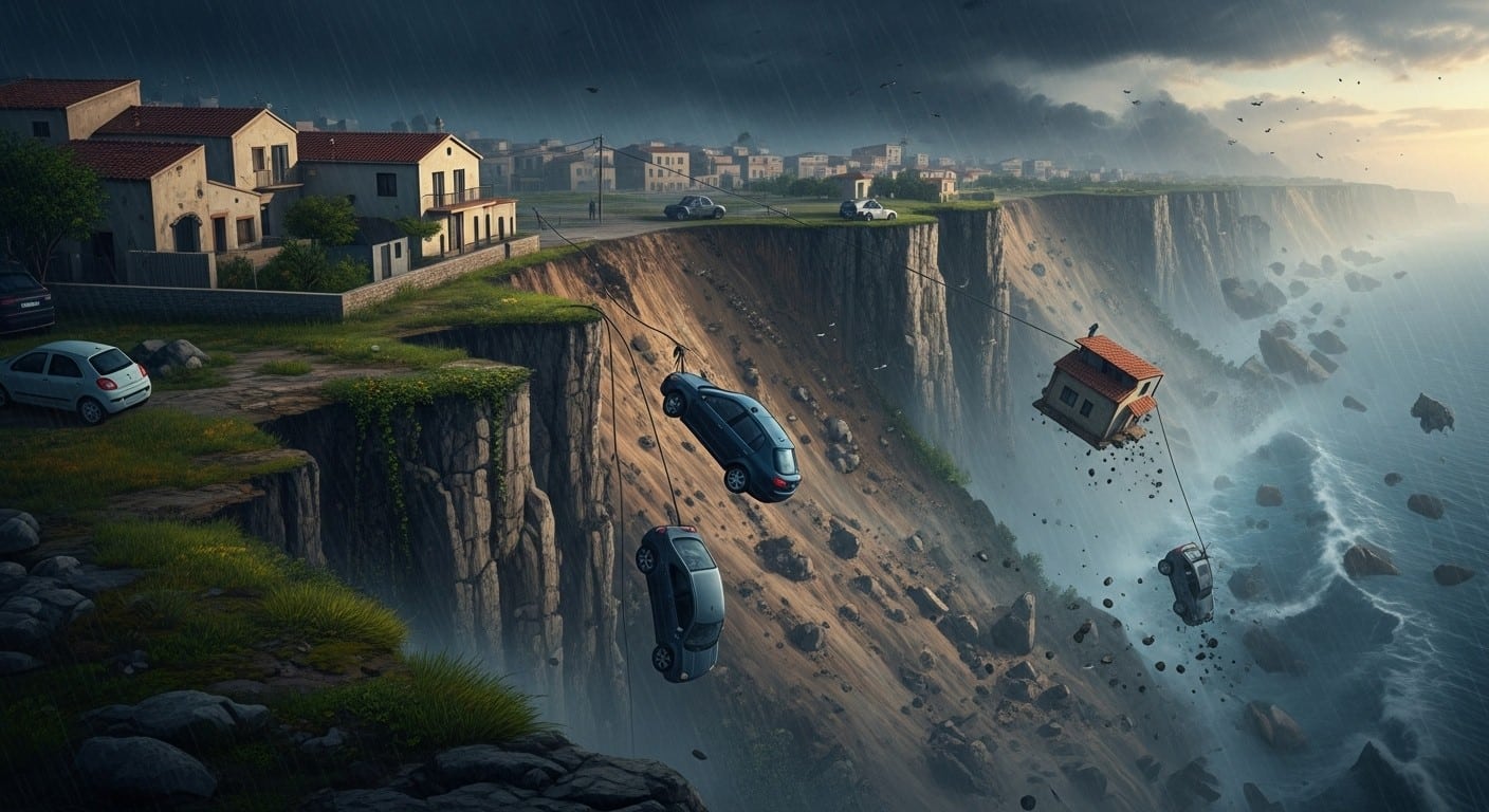 Sicilia: drammatica frana a Niscemi, più di 1000 evacuati