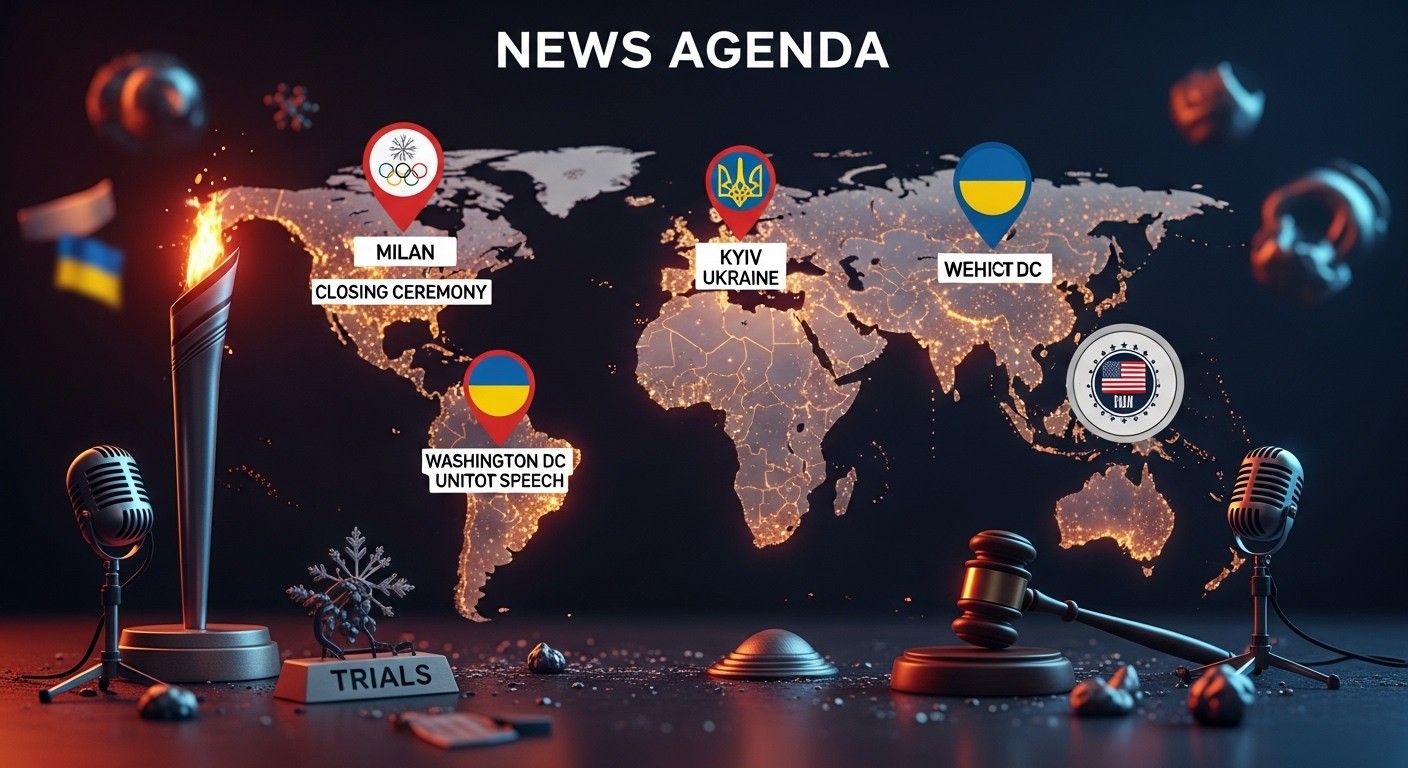 Agenda globale esplosiva: dal 22 febbraio al 2 marzo 2026