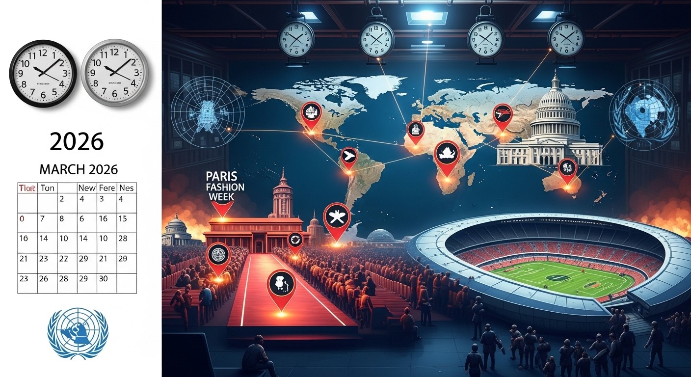 Agenda internazionale marzo 2026: eventi chiave da seguire