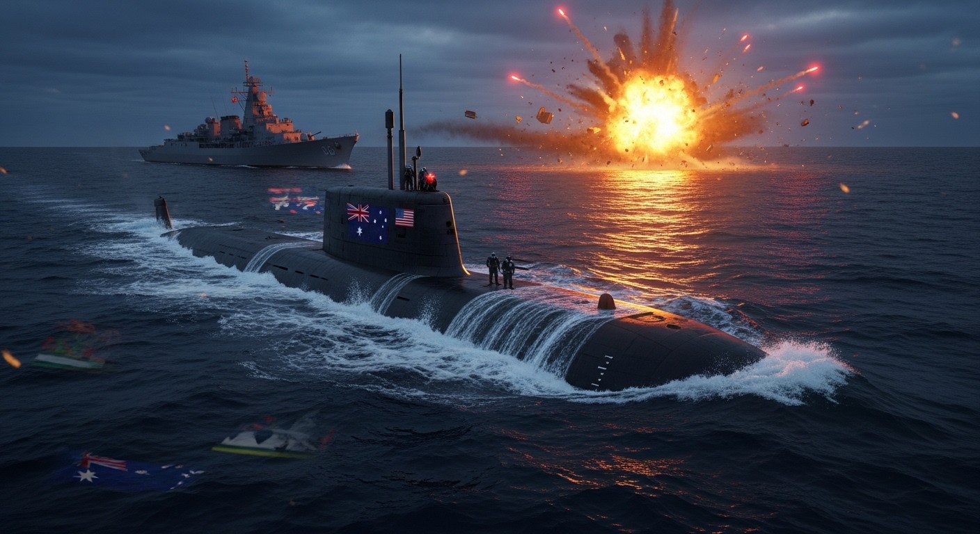 Australiani a bordo del sottomarino americano che ha silurato la nave iraniana