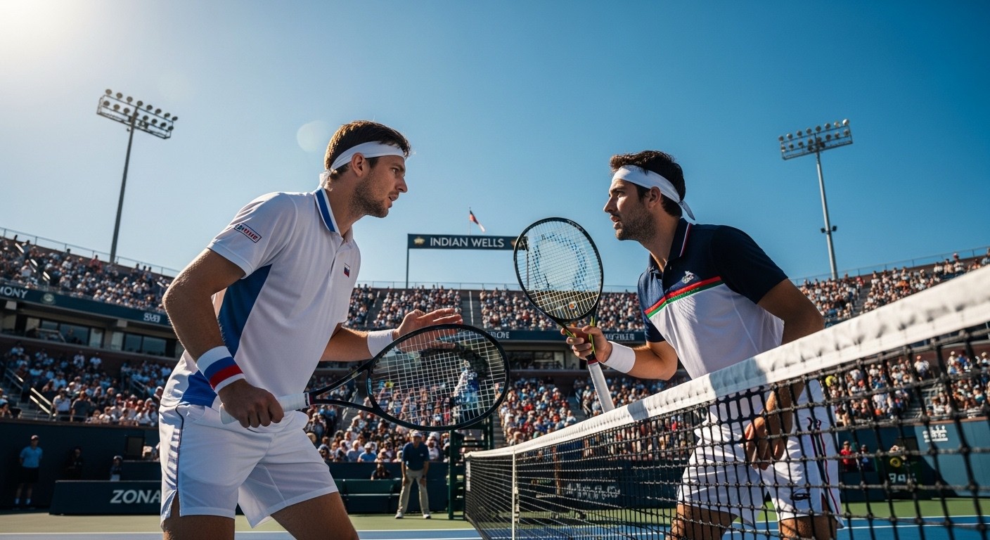 Medvedev sfida Sinner in una finale esplosiva a Indian Wells 2026
