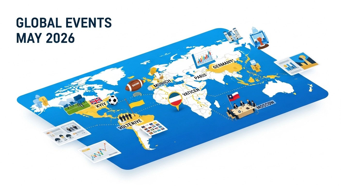Agenda internazionale: eventi chiave dal 5 al 13 maggio 2026