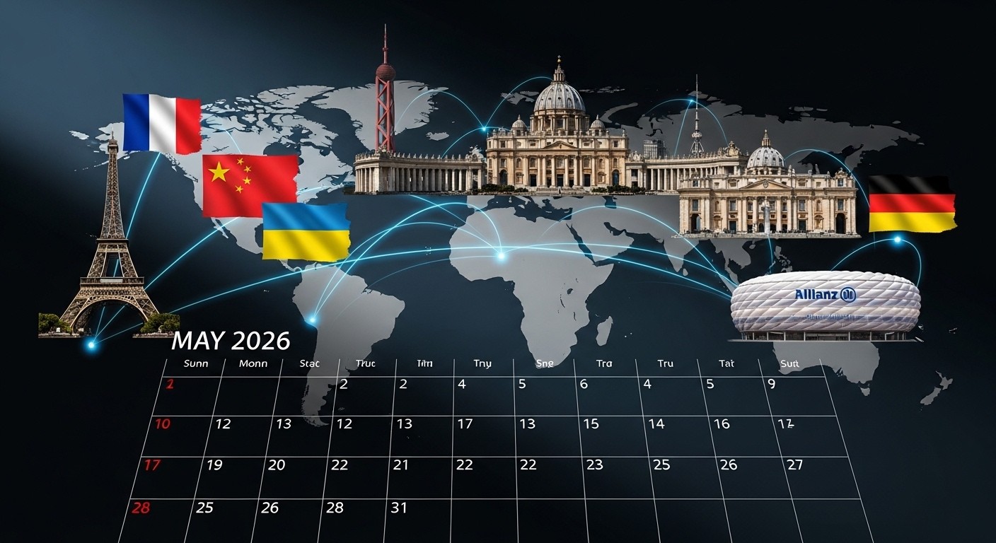 Agenda internazionale: eventi chiave dal 6 al 14 maggio 2026