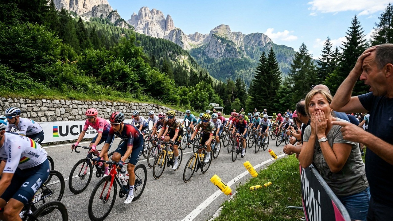 Giro d'Italia: l'UCI mette fine all'urina in lattina