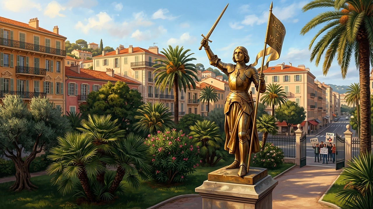 Nizza: polemica esplosiva sulla statua di Giovanna d'Arco
