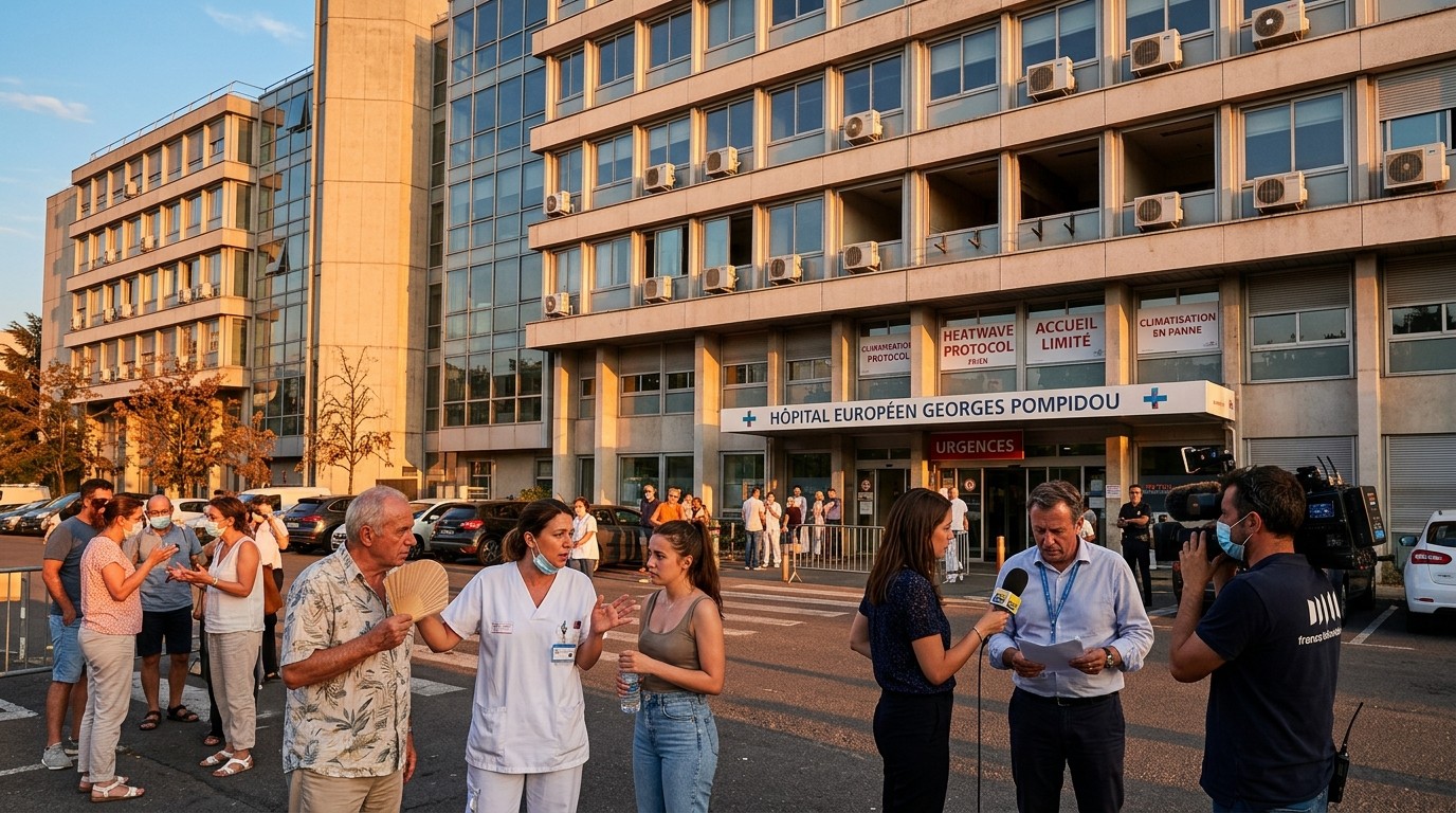 Furto di condizionatori all'Ospedale Pompidou: realtà o voci?