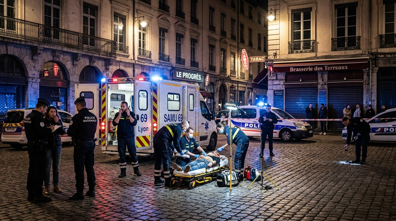 Lione: uomo gravemente ferito con un coltello in una rissa notturna