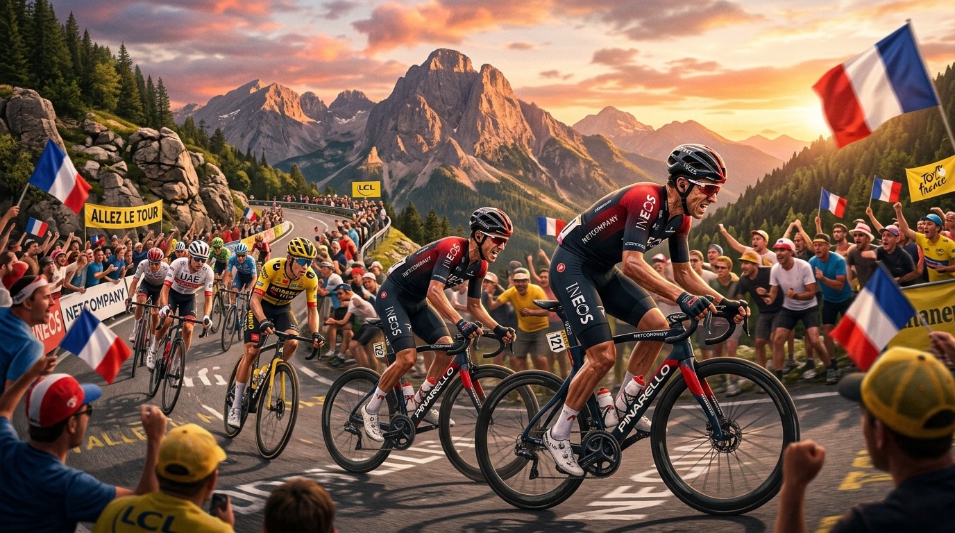 Netcompany-INEOS svela la squadra offensiva per il Tour de France 2026