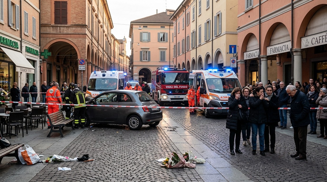 Tragedia a Modena: donna muore per un'aggressione stradale