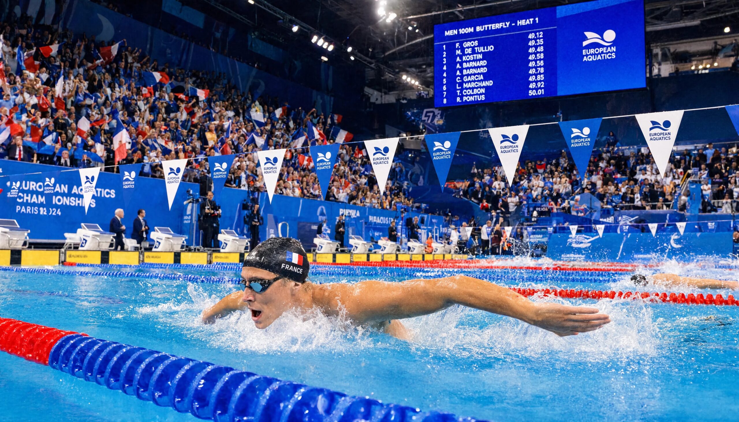 Campionati Europei di Nuoto Parigi: programma completo giorno per giorno