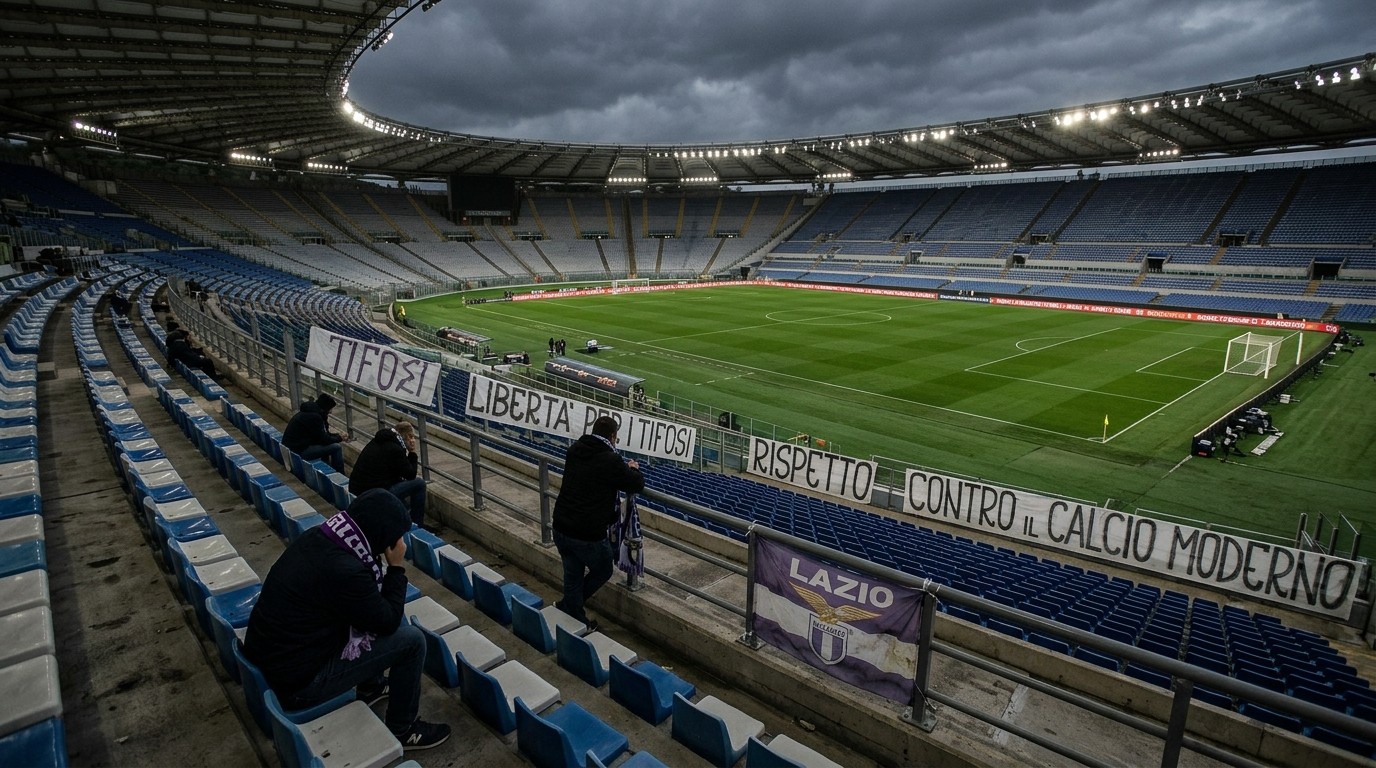 Lazio Roma: storico boicottaggio dei tifosi contro Lotito